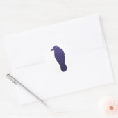 Autocollant Indigo Gradient Crow (Enveloppe)