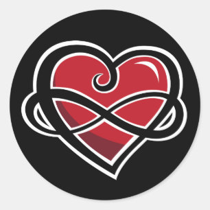 Autocollant infini d'amour