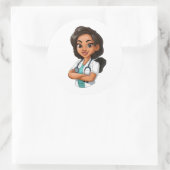 Autocollant infirmière (Sac)