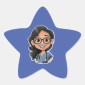 Autocollant infirmière (Devant)