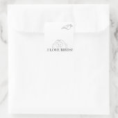 Autocollant inséparables (Sac)