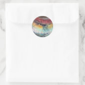 Autocollant inversé d'arc-en-ciel (Sac)