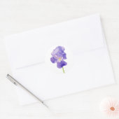 Autocollant Iris Violet (Enveloppe)