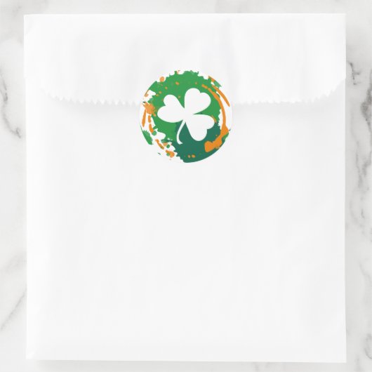 Autocollant Irlandais Ink Clover (Sac)