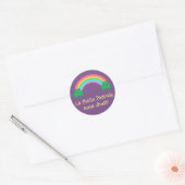 Autocollant irlandais St. Patrick's Day avec arc-e (Enveloppe)
