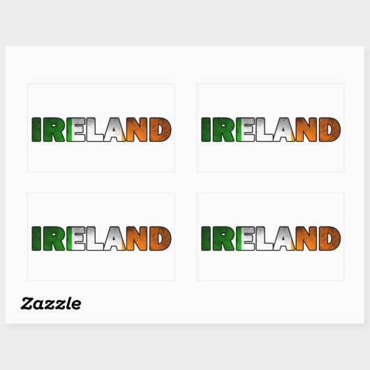 Autocollant Irlande (Feuille)
