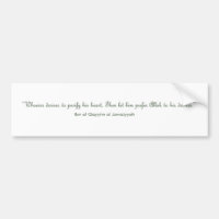 Autocollant islamique de citation