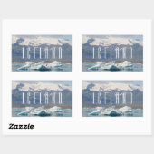 Autocollant Islande (Feuille)