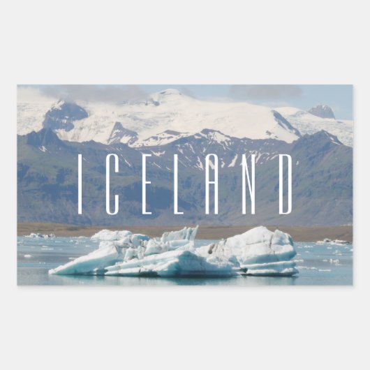 Autocollant Islande (Devant)