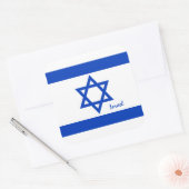 Autocollant Israël, drapeau israélien patriotes / (Enveloppe)