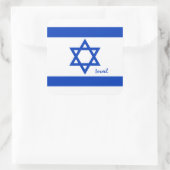 Autocollant Israël, drapeau israélien patriotes / (Sac)