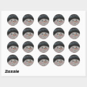 Autocollant J'adore Frosty (Feuille)