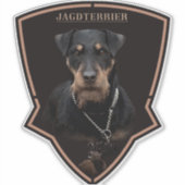 Autocollant Jagdterrier (Devant)