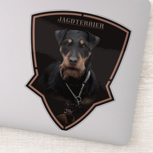 Autocollant Jagdterrier (Détail)
