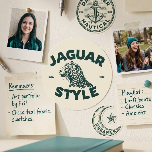 Autocollant Jaguar