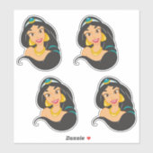 Autocollant Jasmine (Feuille)