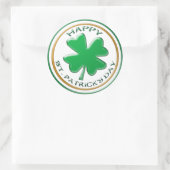 autocollant Jour de la Saint Patrick (Sac)
