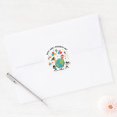 Autocollant Joyeuse Journée Mondiale de l'Enfance (Enveloppe)