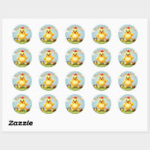 Autocollant Joyeuses Pâques (Feuille)
