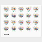 Autocollant Joyeux Anniversaire (Feuille)