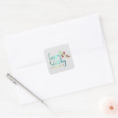 Autocollant Joyeux Anniversaire (Enveloppe)