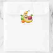 Autocollant Joyeux Bouquet De Fruits (Sac)