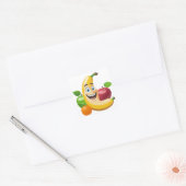 Autocollant Joyeux Bouquet De Fruits (Enveloppe)