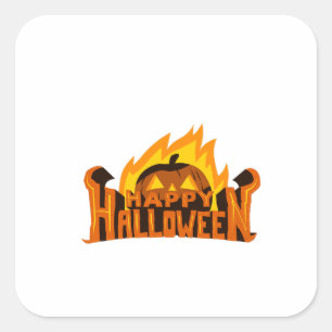 Autocollant Joyeux Halloween 🎃 Halloween Effray