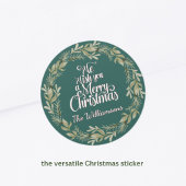 Autocollant Joyeux Noël