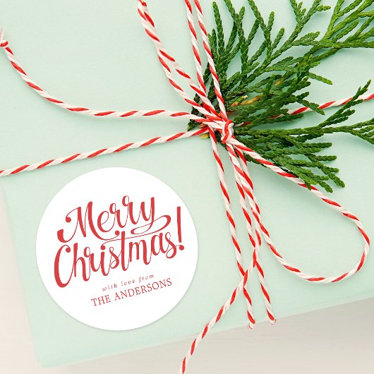 Autocollant Joyeux Noël