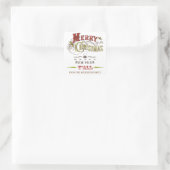 Autocollant Joyeux Noël Y'All (Sac)