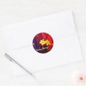 Autocollant Joyeux Printemps (Enveloppe)