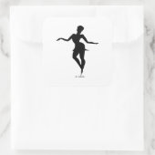 Autocollant JP MAROU Activewear | Logo de danse et (Sac)