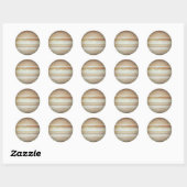 Autocollant Jupiter (Feuille)