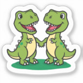 Autocollant Jurassique (Recto)