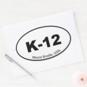 Autocollant K-12 Euro (Enveloppe)