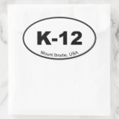 Autocollant K-12 Euro (Sac)