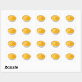 Autocollant Kawaii Trempette Fromage (Feuille)