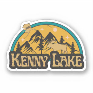 Autocollant Kenny Lake, Alaska