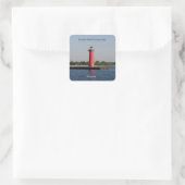 Autocollant Kenosha North Pierhead Light (Sac)