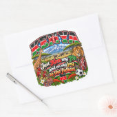 Autocollant Kenya (Enveloppe)