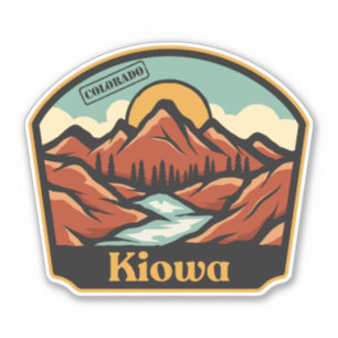 Autocollant Kiowa, Colorado