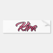 Autocollant Kira rose pâle (Devant)