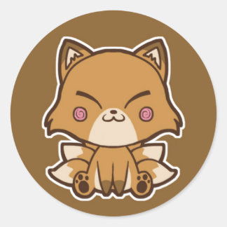 Autocollant Kitsune