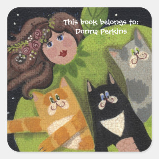 Autocollant Kitty Cat Angel