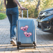 Autocollant koalas rose (Valise Insitu)