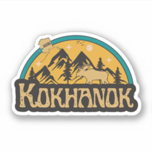 Autocollant Kokhanok, Alaska