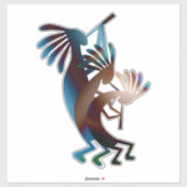 Autocollant Kokopelli Southwest Music 14" (Feuille)