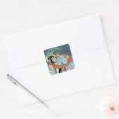 Autocollant Krishna & Vasudeva (Enveloppe)