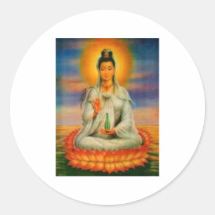 autocollant kuan de yin